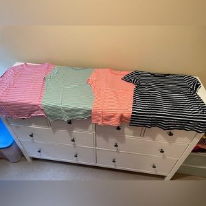 Lot of 4 GAP Crew Neck Shirts size XXL